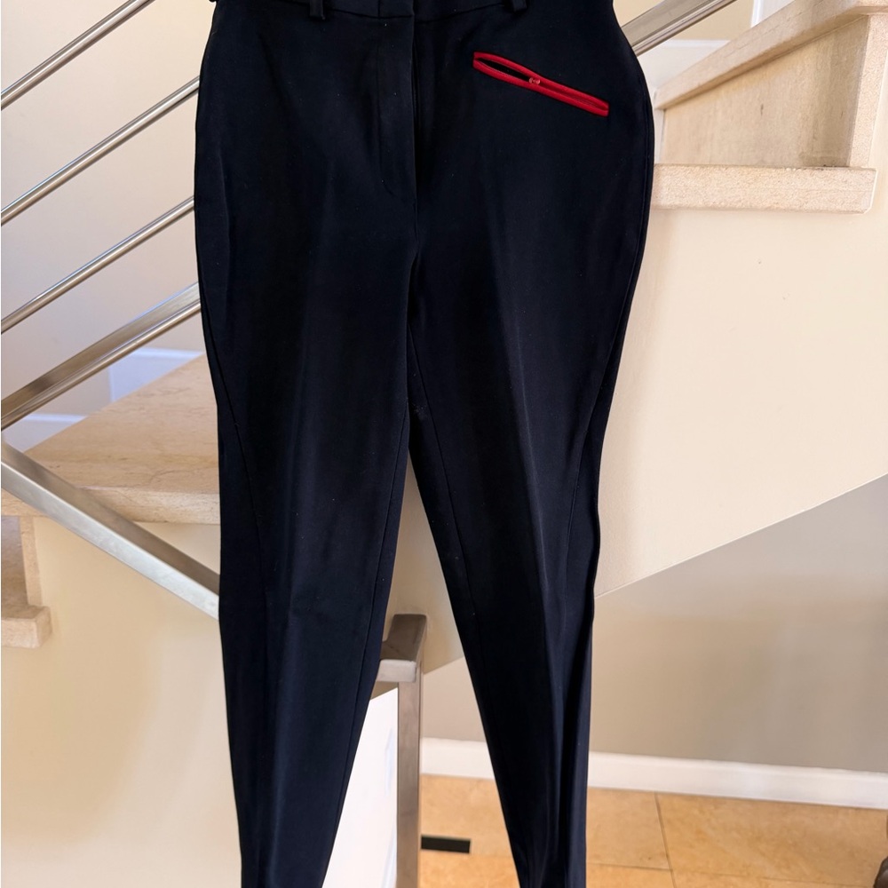 Vintage high rise Pants with Red Accent - Picture 3 of 13